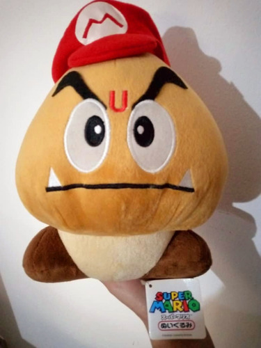 Peluche Original Super Mario Bros, Goomba Nintendo 25cm