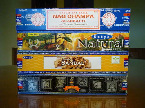 Nag Champa+natural+super Hit+aastha- Elegi Como Combinarlos!