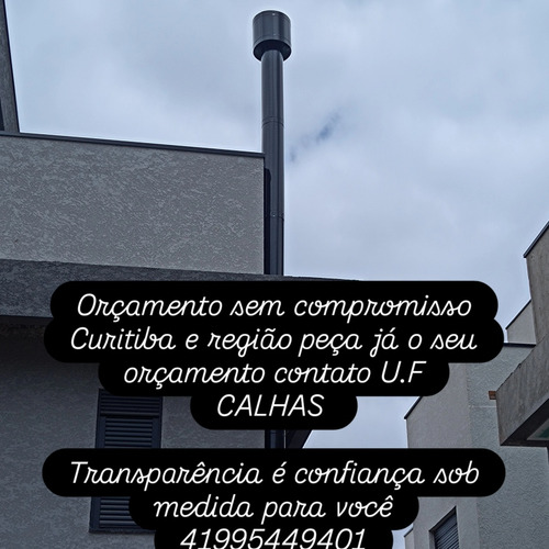 Serviço De Calhas E Coberturas Rufos Manutenção De Calhas.