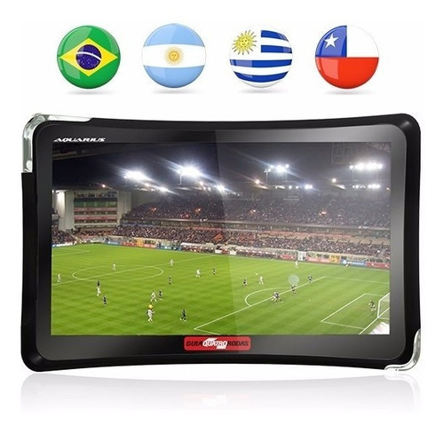Navegador Gps 7 Polegadas Automotivo Câmera De Ré 4 Rodas