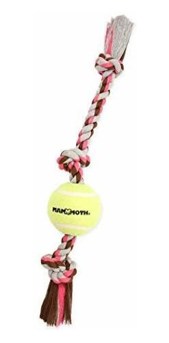 Mammoth Flossy Chews Color 3 Nudos Con Pelota De Tenis Grand