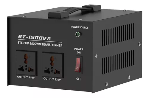 Transformador de potencia de 750 W, entrada de 110 V a 220 V, transformador  de voltaje de transformador de 110 V a 120 V/220 V a 240 V