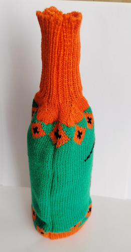 Funda Botella Decoración Fiesta Halloween Día Muertos