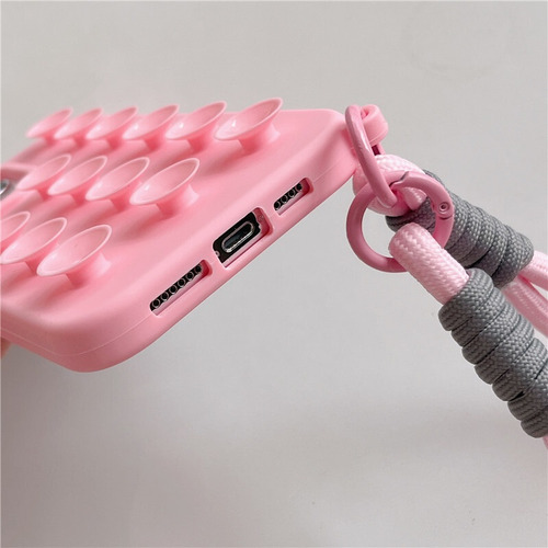 Para Capa De Silicone Com Ventosa Para iPhone /