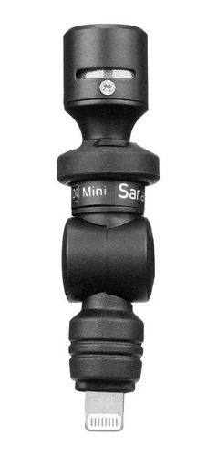 Microfone Lightning Condensador Saramonic Di Mini P/ iPhone