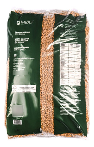 Pellets Madera Super Premium Estufas Y Calefactores 15 Kg