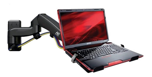 Soporte Laptop O Monitor De Hasta 10kg Articulado Pared  