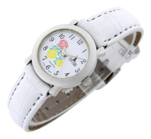 Reloj malla de cuero mujer new arrivals