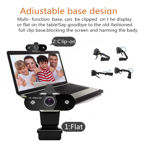 2xusb Hd Camera Para Pc Computadora De Escritorio Portátil