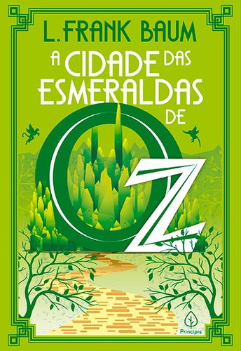 A Cidade das Esmeraldas de Oz, de Baum, L. Frank. Série Terra de Oz Ciranda Cultural Editora E Distribuidora Ltda., capa mole em português, 2021
