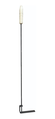 Imagen 3 de 7 de Pala Y Atizador 100 Cm Largo Mango De Madera Para Parrillas