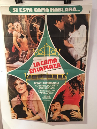 Afiches De Cine - La Cama En La Plaza