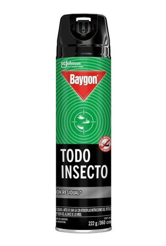 Insecticida En Aerosol Para Todo Insecto, 360 Ml Envio Chile