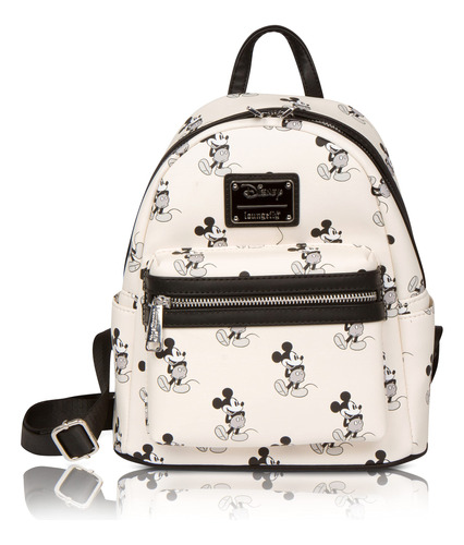 Loungefly Mini Mochila De Mickey Mouse De Disney, Multi