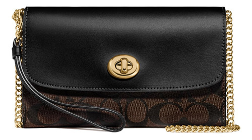 Bolso Bandolera Con Cadena Coach Signature