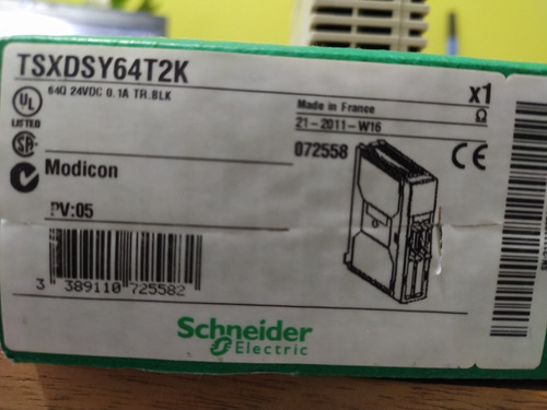 Modulo Modicom 64 Salidas 24vcc Tsxdsy64t2k Schneider