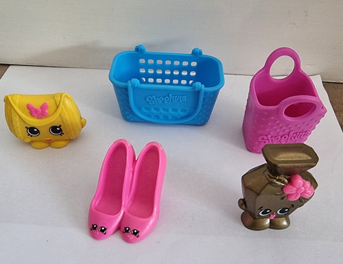 Shopkins De Mc Donalds. Lote 5. 5 Unidades. Usado. No Envío