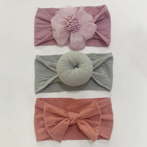 Paquete De 3 Lazos Suaves Y Elásticos Para El Cabello,