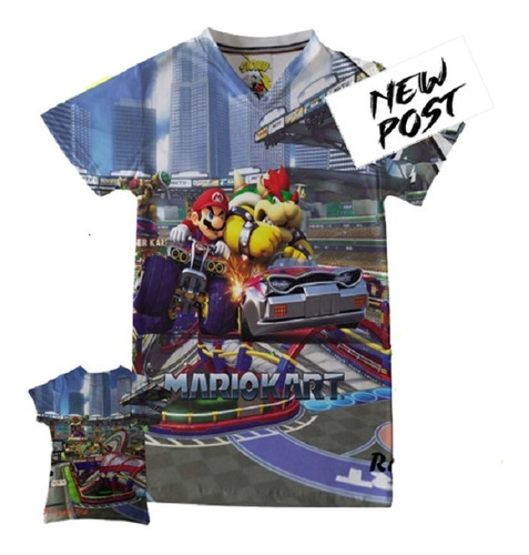 Nuevo Diseño Camisetas Mario Kart