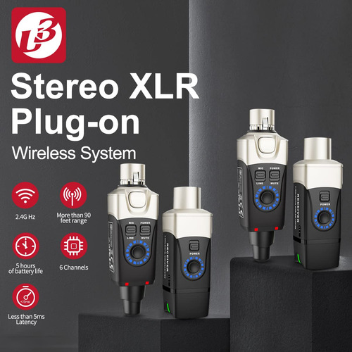 Sistema Inalámbrico Xvive U3d Estéreo Con Conector Xlr