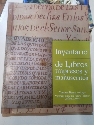 Inventario De Libros Impresos Y Manuscritos