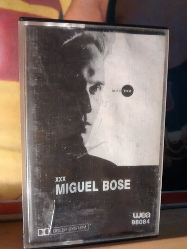 Xxx - Miguel Bose - Cassette