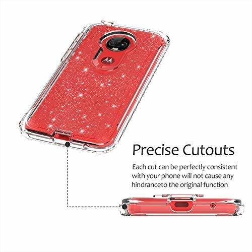 Lontect Estuche Para Moto G7 Play Optimo Protector Bling Hy