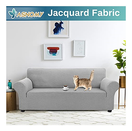 Fundas Para Sofás De 3 Cojines Impermeables Tela Jacquard