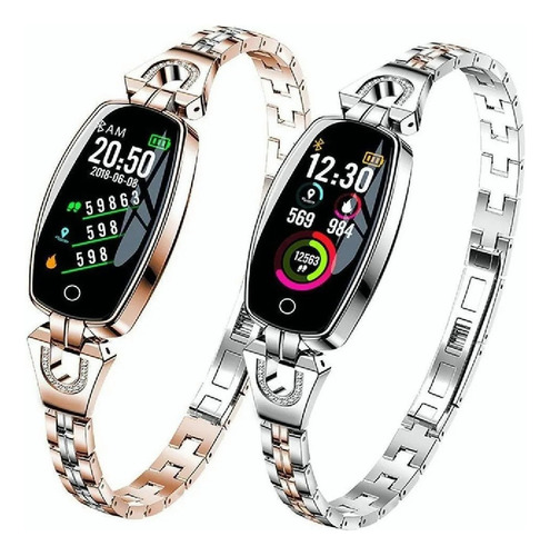 H8 Reloj De Pulsera Inteligente Para Las Mujeres Ip67 Monito