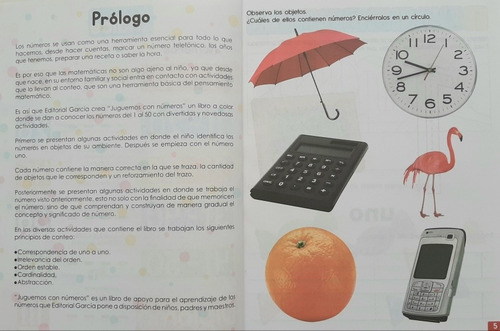 Imagen 3 de 11 de Juguemos Con Números Del 1-50 - García
