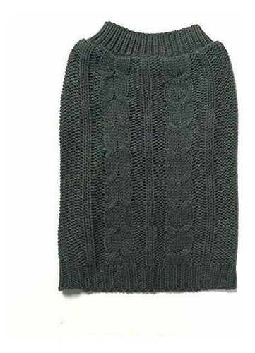 Visit The Midlee Store Cable Knit Dog Sweater