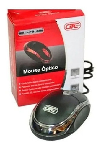 Mouse Optico Usb 2.0 Gtc Mog-107 Luz Compatible Steren