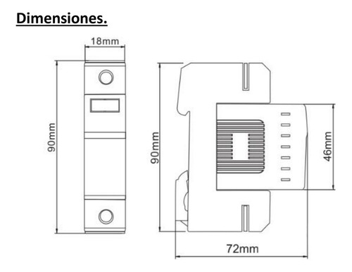 Protector Contra Sobretension Transitoria 1p Gf-spd-t2s-20 gralf
