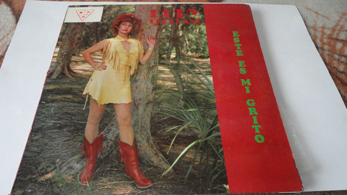 Vinilo--- Ruby Del Llano ---este Es Mi Grito      Ljp