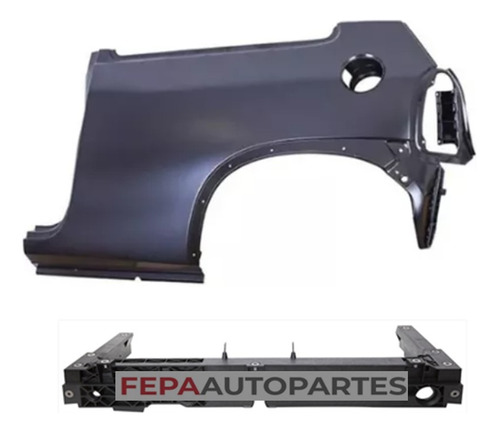 Guardabarro Trasero Chevrolet Corsa Classic 2000 2007 3 Ptas