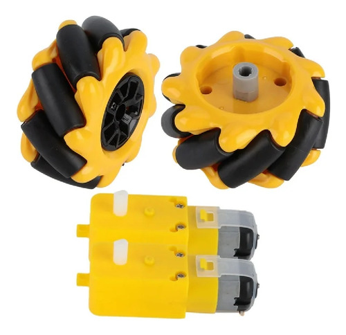 Motorreductor Con Llanta Omnidireccional 4 Izq Y Der