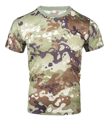 Camiseta Tipo Polo De Manga Corta Para Hombre, Camuflaje, Pa