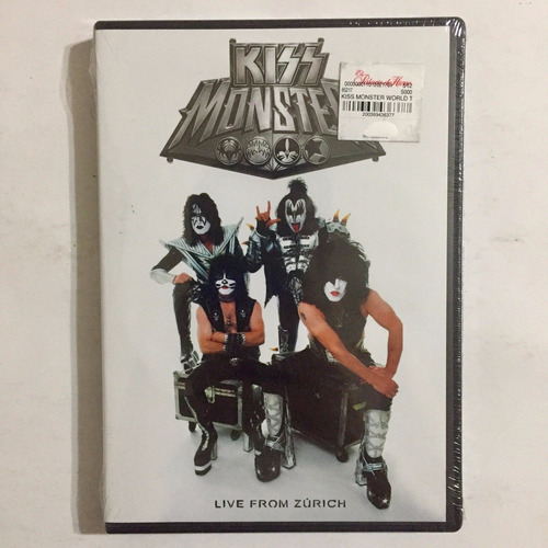 Dvd Kiss Monsters Live From Zurich