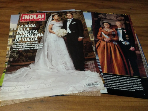 Princesa Magdalena * Suecia * Tapa Y Nota Revista Hola 135