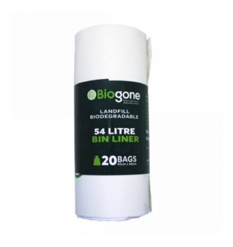 40 Bolsas De Basura Para Cocina Biodegradable 54 L (82x66)