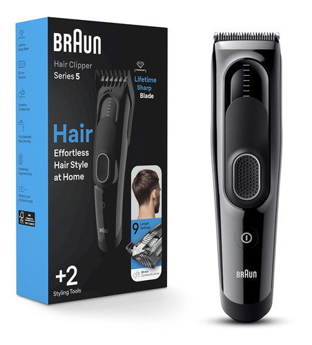 Braun Cortapelos Serie 5 5310, Cortaelos Para Hombres, Clip