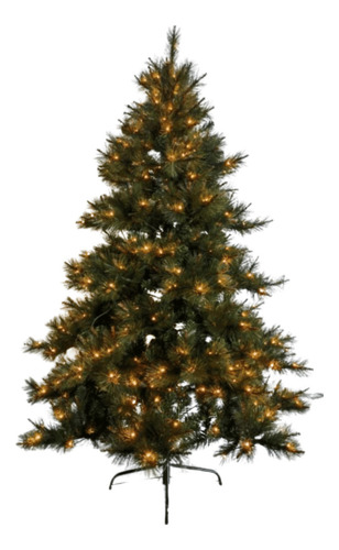 Arvore De Natal 210cm Pinheiro Iluminado 1060 Galhos Bivolt