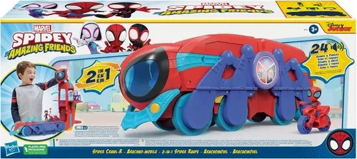 Marvel Spidey And His Amazing Friends Aracnomovil Hasbro