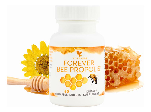 Forever Bee Propóleo Abeja Refuerza Defensas 60u Masticable
