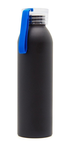 Imagen 3 de 10 de Botella Aluminio Tahg Alu 600 Ml Negro - Azul I Giveaway