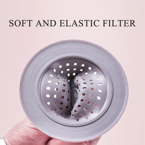 Filtro De Fregadero Antiobstrucción For Baño Y Cocina 4pzs