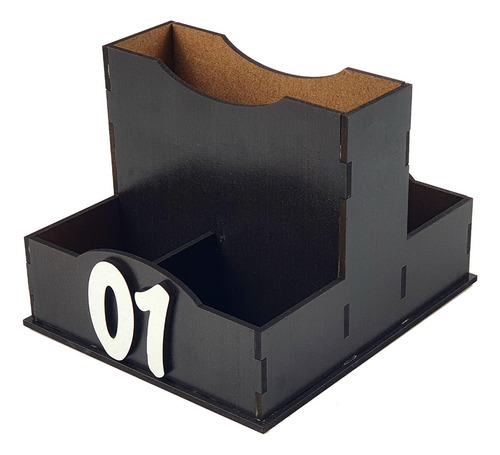 Kit 05 Porta Guardanapo Mdf Melamínico De Alta Qualidade