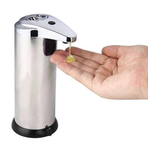 Saboneteira Gel Líquida Automática Inox Com Sensor 