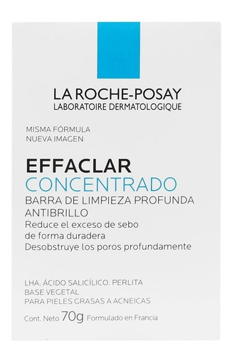 La Roche Posay Effaclar Concentrado Barra (2 Piezas)