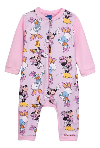 Pijama Enterito Polar Disney Minnie Mouse Daisy Lic Original